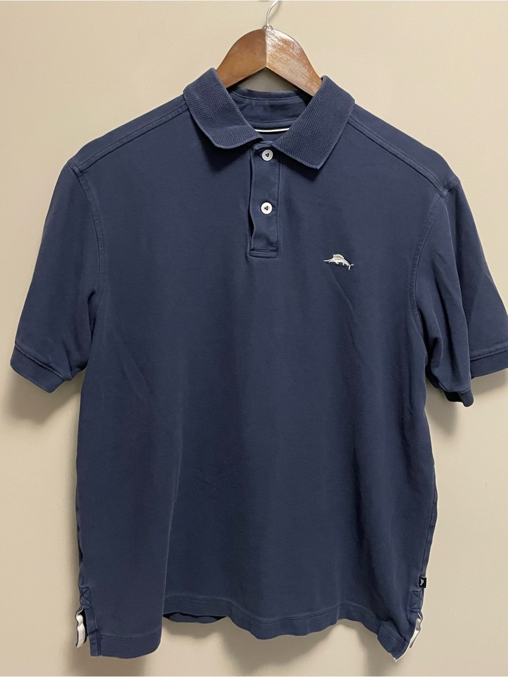 Tommy Bahama Navy Polo Golf Shirt Men’s Medium